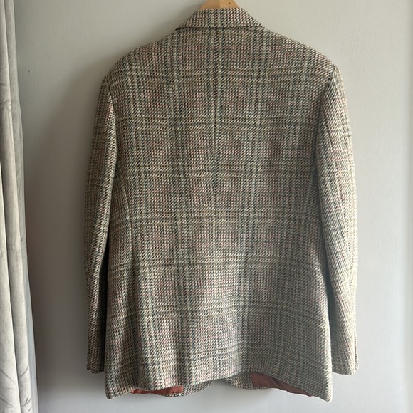 Vintage 100% wool blazer, EUC, Fall Colours - Picture 4 of 5